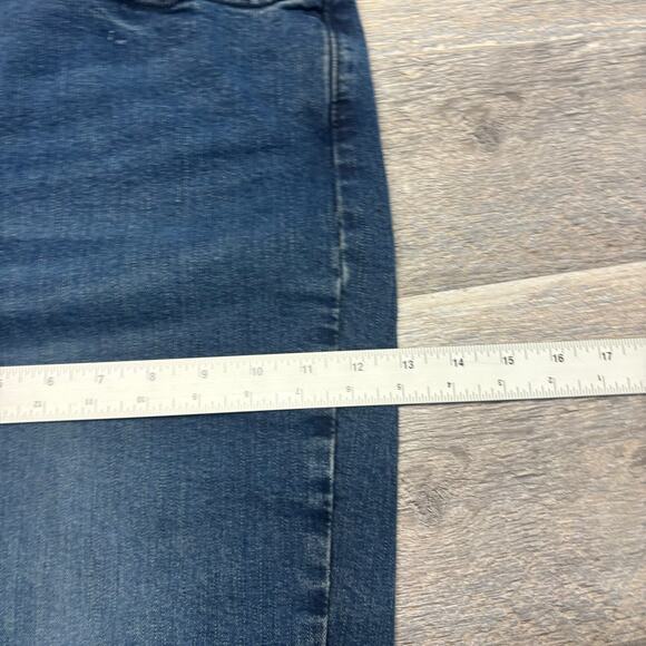 Levis 514 Faded Dark Wash Blue Mens 36x30 Straight‎ Fit Denim Jeans Red Tab - Picture 11 of 14